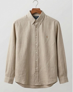 Áo Sơ Mi Ralph Lauren Linen – Màu Cát