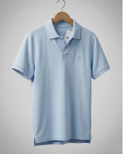 Áo Polo Hollister Light Blue – Form Slim Fit