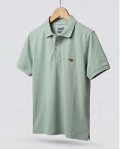 Polo Abercrombie xanh cốm