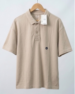 Áo Polo Hollister Nam Boxy Crop Vải Cá Sấu