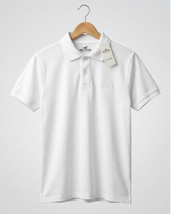 Áo Polo Hollister Classic – White