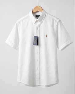 Áo Sơ Mi Nam Ralph Lauren Tay Ngắn - Màu Trắng