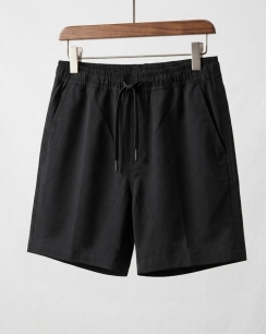 Quần Short Khaki Nam Dáng 7 Inches - Màu Đen