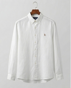 Áo Sơ Mi Nam Ralph Lauren Linen – Trắng