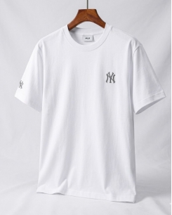 Áo thun Unisex MLB NY Chính Hãng - Màu Trắng