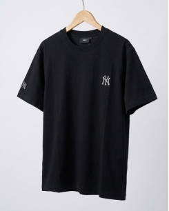 Áo thun Unisex MLB NY Chính Hãng - Màu Đen