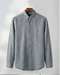 Áo Sơ Mi Nam Ralph Lauren Classic Fit - Xám đậm