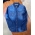 Denim Ông Địa xanh wash chỉ đỏ