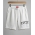 Quần Short Nỉ Nam Guess Logo Thêu - Màu Xám Xi Măng