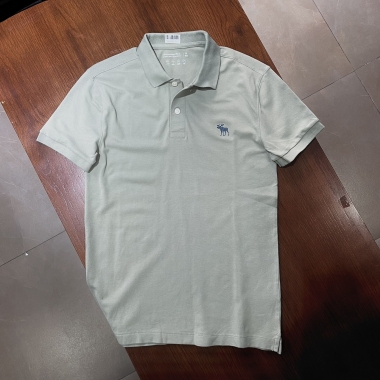 Polo Abercrombie xanh lá mạ