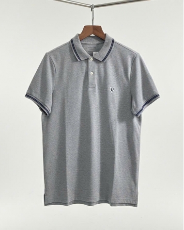 Polo nam American Eagle xám