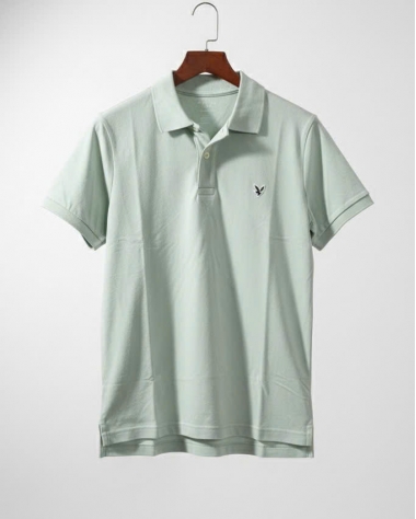 Polo nam Eagle xanh mint