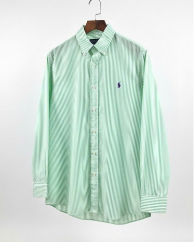 Sơ mi Ralph Lauren sọc xanh lá