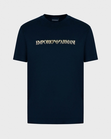 Áo thun Armani Jersey màu xanh đen