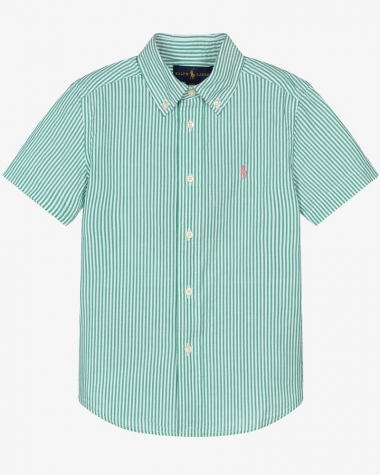 Áo Ralph Lauren sọc xanh lá