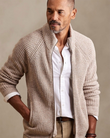 Áo Len Banana màu be