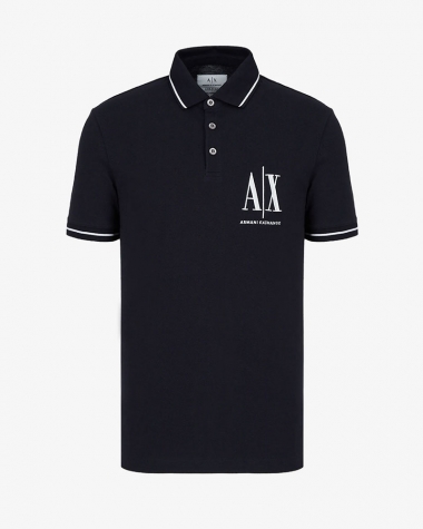 Polo Armani Echange màu xanh đen