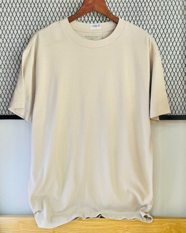 Áo thun Abercrombie Basic be đậm