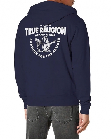 Áo Hoodies True Religion xanh đen