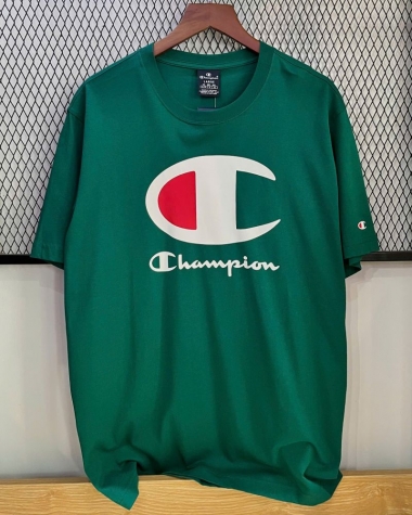 Áo thun nam Champion màu xanh