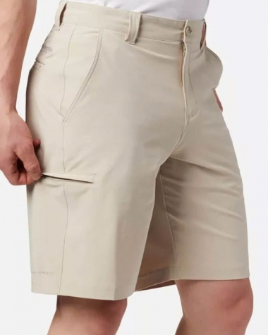 Short nam Columbia màu be
