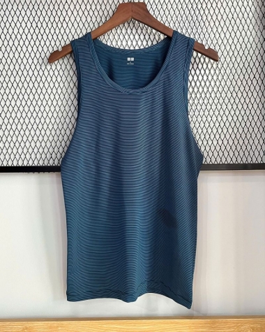 Áo 3 lỗ Uniqlo xanh vịt