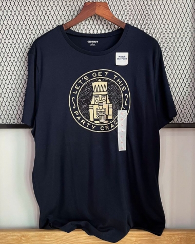 Áo cổ tròn OldNavy màu xanh