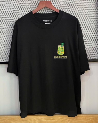 Áo AF heavyweight Crop màu đen