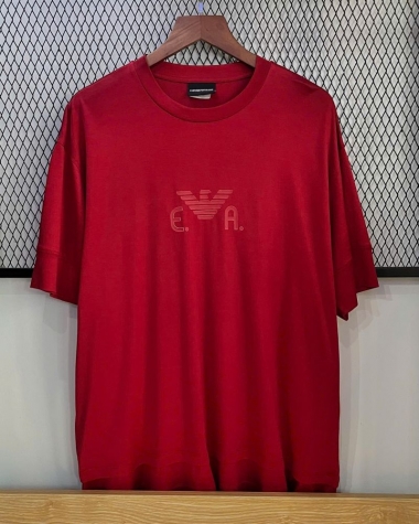 Áo thun Emporio nam màu đỏ