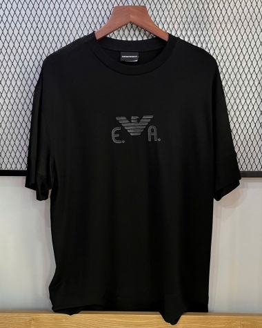 Áo thun Emporio Armani đen