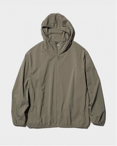 Áo chống nắng Uniqlo Rêu