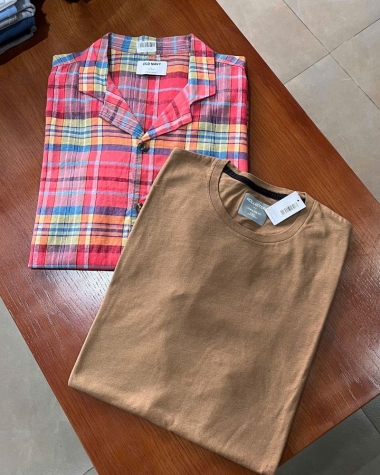 SALE - Set áo sơ mi và cổ tròn big size