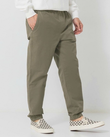 Jogger nam Net Xanh rêu
