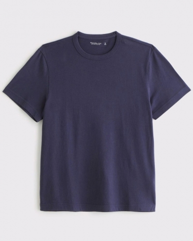 Abercrombie Classic Essential Tee Màu Deep Blue
