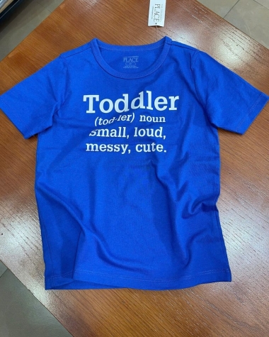 Áo thun The Children's Place bé trai xanh dương