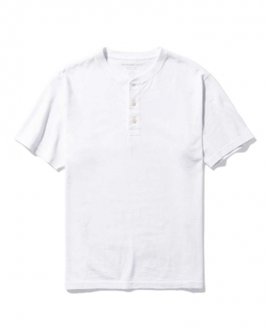 Áo Thun Nam Henley Trắng – American Eagle