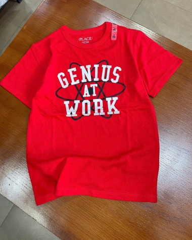 Áo Thun The Children's Place "GENIUS AT WORK"