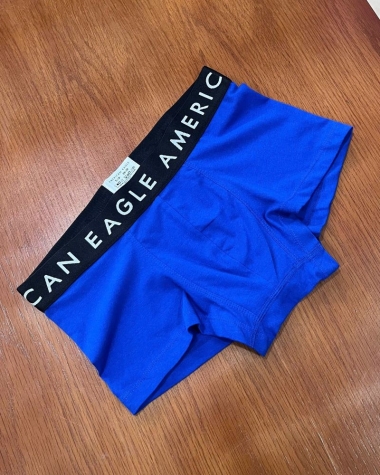 Quần Boxer American Eagle Nam Xanh Bích