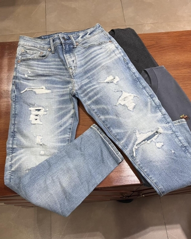 Jean AE Athletic xanh sáng