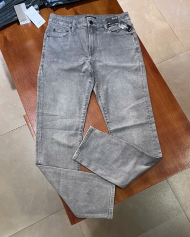 Quần Jean Nam Express Slim Xám