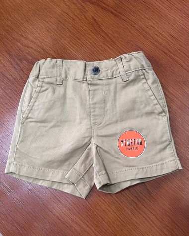 Quần Short Kaki Bé Trai màu Khaki