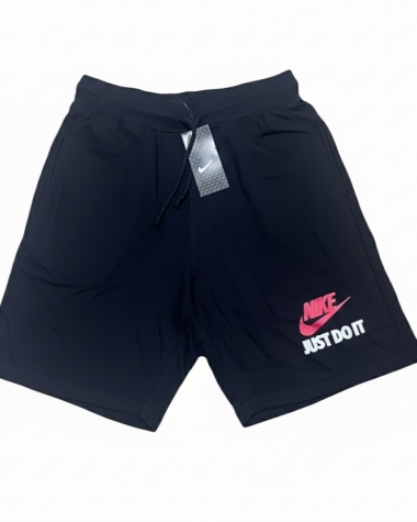 Short Nỉ Nike Bé Trai Màu Đen