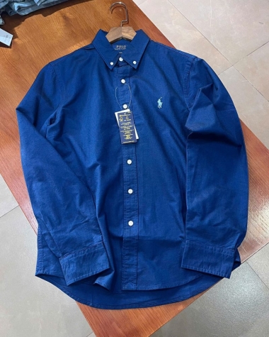 Áo Sơ Mi Nam Ralph Lauren Classic Fit Oxford Màu Xanh Blue