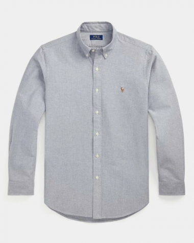 Áo Sơ Mi Nam Ralph Lauren Oxford Xám