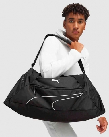 Túi trống Puma đen