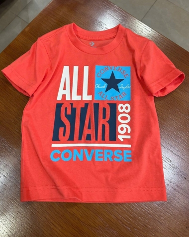 Áo Thun Converse Bé Trai In Logo All Star
