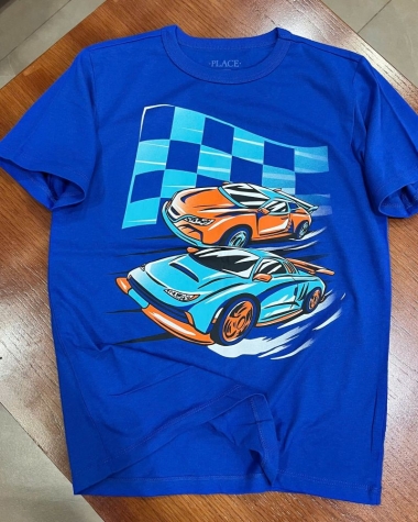 Áo Thun The Children's Place "Đường Đua Tốc Độ"