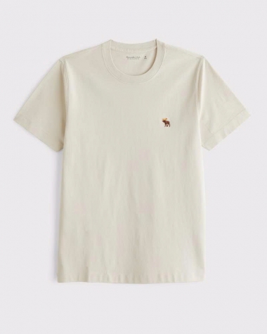 Áo thun nam Abercrombie kem