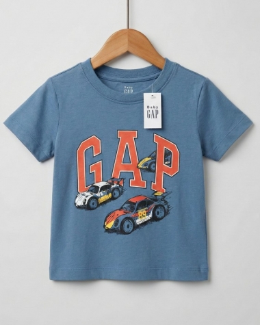 Áo Thun Bé Trai - In Hình Xe Đua