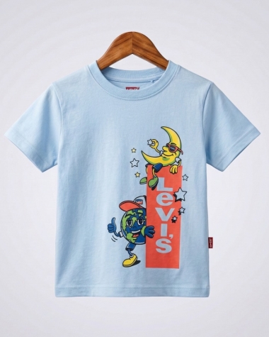 Áo Thun Bé Trai Levi's Graphic - Xanh Nhạt